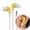 Yellow, variant on Wired 3.5Mm Earphones Noise Cancelling In Ear Headphones Colorful Earbuds For Phone Tablet Pc
