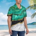 thumbnail image 4 of Men's & Boys Hawaiian Shirt Short Sleeve Tropical Holiday Summer Beach Shirts, 4 of 8