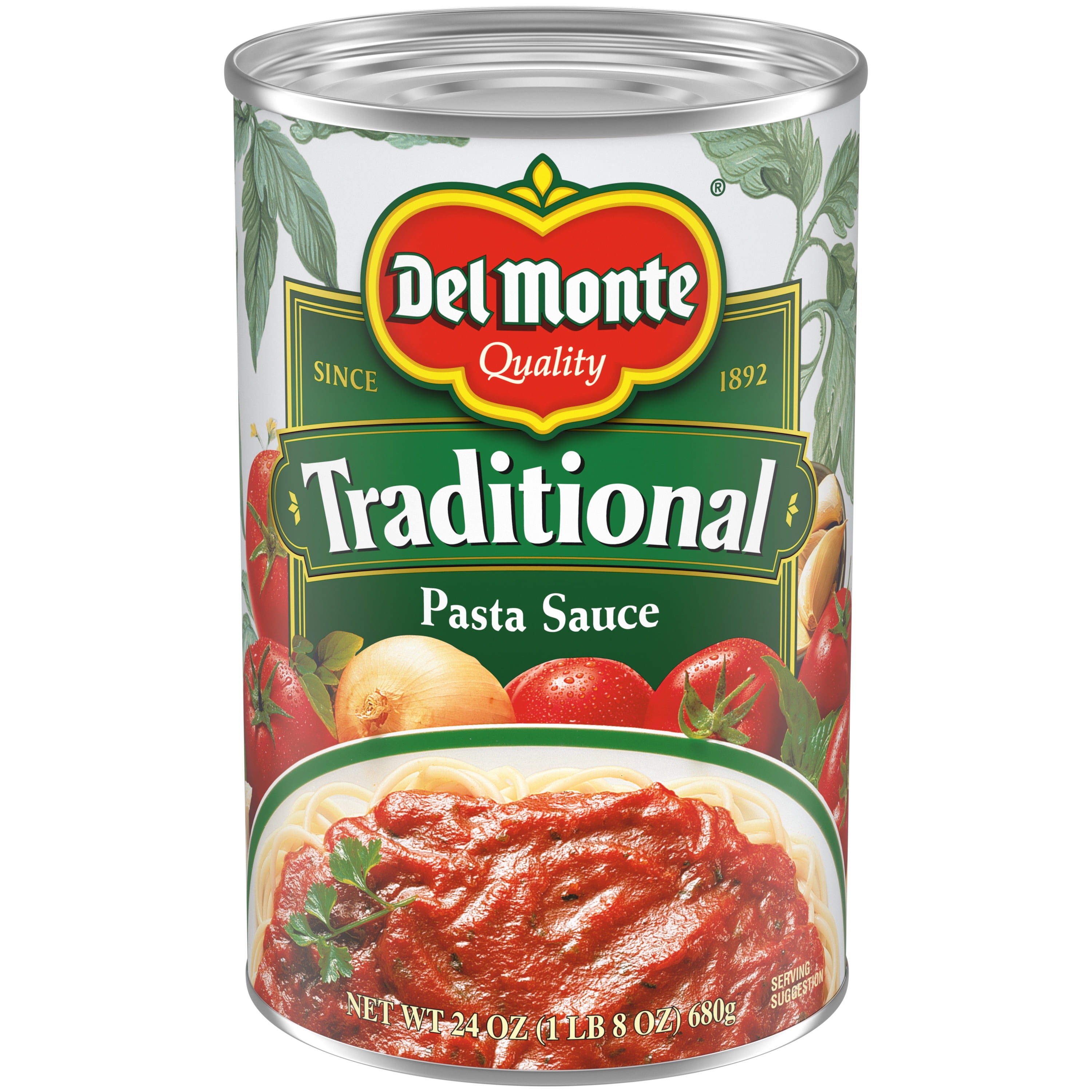 Del Monte Traditional Pasta Sauce, 24 oz. can