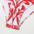thumbnail image 7 of Sakmal Women Bathing Suits Ruffle Tummy Control One Piece Red Bathing Suits Ethnic With Dress Swimsuits, 7 of 7