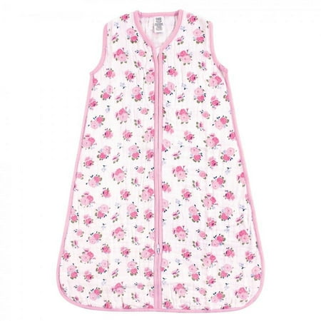 UPC: 0660168403411 | Luvable Friends Baby Girl Sleeveless Muslin Cotton Sleeping Bag  Sack  Blanket  Floral Muslin  12-18 Months
