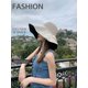 thumbnail image 2 of Sombrero de ala ancha para mujer, sombrero impermeable para el sol, gorra de playa con protección UV para verano, sombrero plegable, 2 of 4