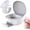 White, variant on Page Turner Remote - Wireless Bluetooth Page Turning Tool with Scroll Control, Universal Compatibility for Tablets, Phones, Zoom Calls, Reading, Photography and Presentations