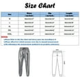 thumbnail image 5 of Aayomet Mens Work Pants Print Pants Drawstring Pocket Leggings Pant Trousers (Silver, M), 5 of 5