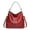 Red, variant on Hobo Tote Bags for Women Retro Leather Large Capacity Slouchy Shoulder Crossbody Handbags Purse Red