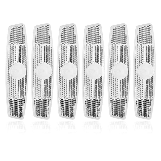 Bicycle Reflector, 6 Piece Bicycle Reflectors Set,