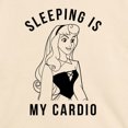 thumbnail image 2 of Disney - Aurora Sleeping Is My Cardio - Juniors Cropped Graphic T-Shirt, 2 of 4