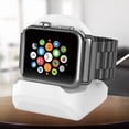 thumbnail image 4 of Soporte de cuna de silicona Base vertical de carga rápida para Apple Watch 1/2/3/4/5/6/SE Ndcxsfigh Para estrenar, 4 of 9