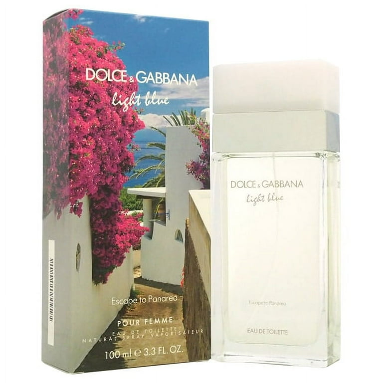 Light Blue Escape To Panarea Eau De Toilette Spray By Dolce & Gabbana - 3.3 oz