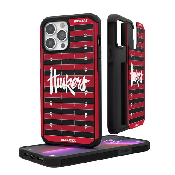 Nebraska Huskers Field iPhone Rugged Case
