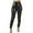 Black, variant on GJSYRH Women's High Waist Leather Leggings Tights Nightclub Performance Wear Zipper Crotch Design Pants Underwear Attire