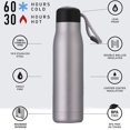 thumbnail image 3 of Bouteille d'Eau en Acier Inoxydable Contenant Isotherme Isolé sous Vide Bouteille de Sport Réutilisable, 3 of 5