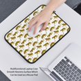 thumbnail image 6 of Pofeuu Leopard Print Print Laptop Carrying Case,13-15-Inch Laptop and Tablet, Sleek Design, Durable and Water-Repellent Fabric, Business Casual or School-15 inch, 6 of 8