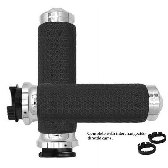 Avon Memory Foam Chrome Grips (MT-MF-63A-CH)