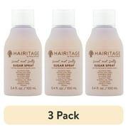 (3 pack) Hairitage Sweet Not Salty Sugar Texturizer Spray | Hair Styling Product for Women & Men, 3.4 fl oz