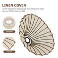 thumbnail image 3 of UPGRATOR Small Drum Lamp Shade Fabric Light Diffusion for Living Room 1Set, 3 of 4