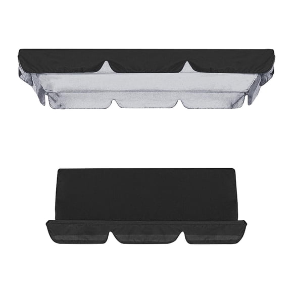 Silla de exterior con protección solar, asiento de relajación para jardín, impermeable, diseño plegable, estilo moderno, para patio, playa, portátil, duradera, fácil de montar, material sintético, re