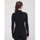 thumbnail image 3 of Chaqueta Locachy para mujer, ligera y elástica, para entrenamiento, color negro, XL, 3 of 7