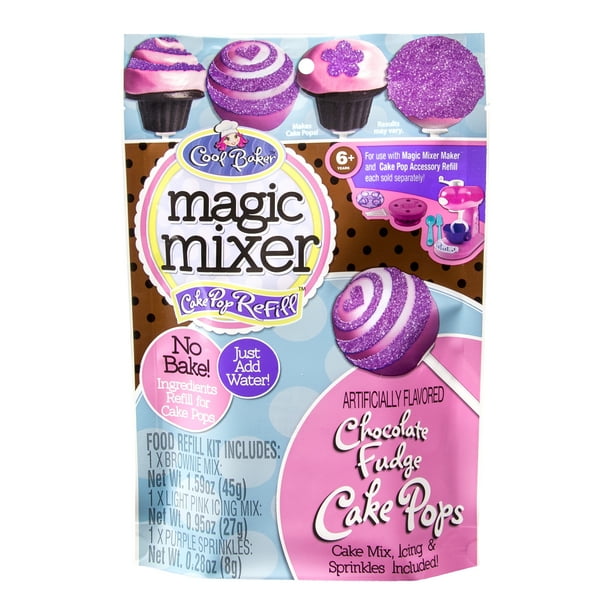 Cool Baker Magic Mixer Chocolate Fudge Cake Pops Mix Pack