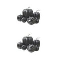 thumbnail image 1 of Wweixi 1/2/3/5 Decorative Pumpkins Realistic For Halloween And Thanksgiving Décor Low Cost 2PCS, 1 of 6