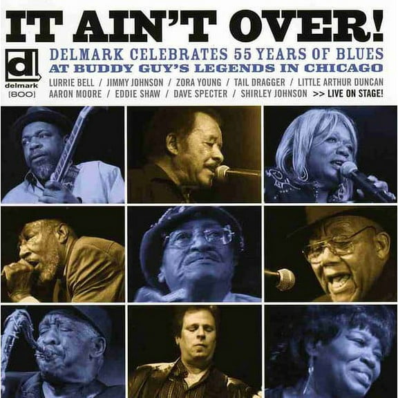 Various Artists - It Ain't Over: Delmark Celebrates 55 Years Of Blues - Music & Performance - CD