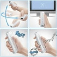 thumbnail image 3 of ZheElen Controller For Nintendo Wii Remote Materials Feel Good Gaming Remote Controller Remote Compatible white, 3 of 6