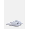 thumbnail image 3 of Time and Tru Women's Quilted Single Band Slide Slippers, Wide Width Available, 3 of 7