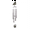 Silver, variant on Wind Chime - 36in Bear - Silver Tube