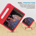 thumbnail image 3 of Golden Sheeps Kid Friendly Case Compatible for Onn 10.1" Gen 4 2024(Model:100135925) Shockproof Ultra Light Weight Convertible Handle Stand Cover (Red), 3 of 3