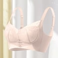 thumbnail image 7 of Bixock Push Up Bra for Women No Underwire Wireless Bra Lace Splicing Lift Support Breathable Abjustable Straps Everyday Casual Comfortable Women Under Wear, 7 of 7