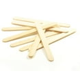 thumbnail image 2 of 100 pcs Natural Wood Popsicle Sticks Wooden Craft Sticks Wax 4-1/2" x 3/8" New, 2 of 6