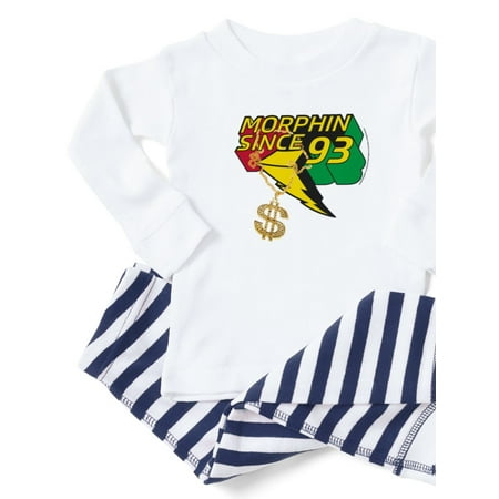

CafePress - Power Rangers Since 93 - Toddler Long Sleeve Pajama set