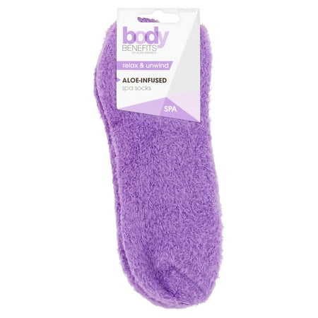 Body Benefits by Body Image Aloe-Infused Spa Socks