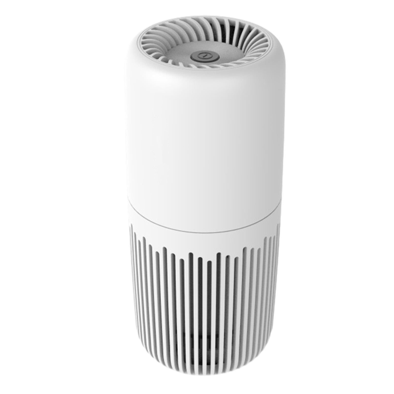 pvdgvd Mini Air Purifier, 3-Stage Filtration System with True HEPA Filter, Low Noise <25dB & USB Charging, Portable for Car Office Bedroom Small Spaces, Removes Smog Dirt Odors