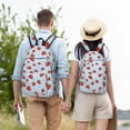 thumbnail image 4 of Fotbe Strawberry Mochila de Lona con Estampado, Mochila Duradera, Mochila Versátil de Alta Calidad, Mochila Compacta Vintage-Small, 4 of 5