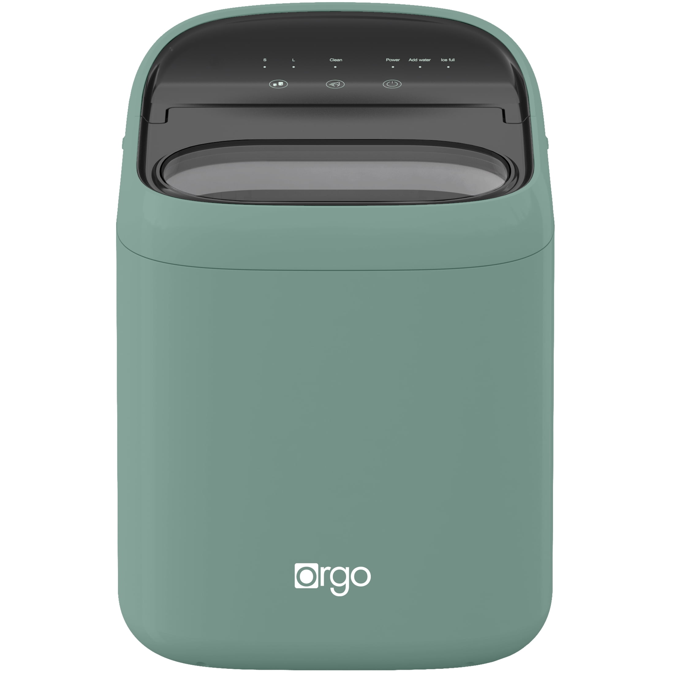 Orgo Products The Aspen Countertop Ice Maker, Bullet Ice Type, 33 lbs of Ice, Green