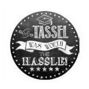 Tassle Was Worth The Hassle Cake Decoration Edible Photo Image
