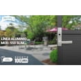 thumbnail image 5 of Phillips Cerradura Modelo Slim 550 Manija Cuadrada Para Puerta De Aluminio Blanco, 5 of 5