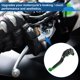 thumbnail image 3 of Palancas de freno y embrague cortas y largas Unique Bargains para Honda CBR650R 2014-2022, palanca de freno ajustable de motocicleta, aleación de aluminio, mango negro con extremo verde, 1 par, 3 of 7
