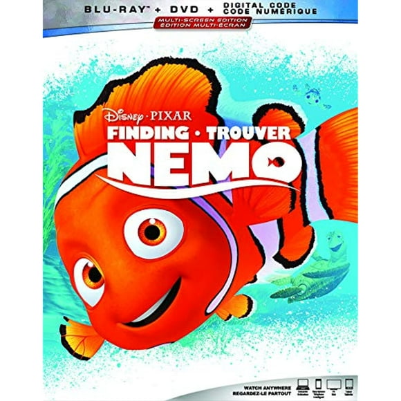 Disney Pixar'S Finding Nemo [Blu-ray + DVD + Numérique]