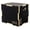 Black,16 x 14 x 12, variant on Plyo Box 3 in 1 - Wooden Jump Box for Fitness, Non-Slip Plyometric Platform, Exercise Step Box - Home Gym Training, Multiple Sizes