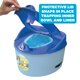 thumbnail image 3 of Asiento de inodoro Ginsey Bluey Entrenador para ir al baño de fácil limpieza, 3 of 7