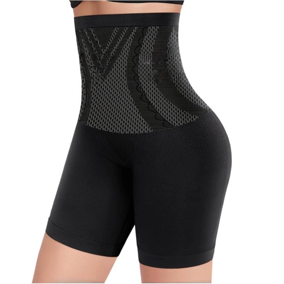 APEXFWDT Women's High Waist Postpartum Shapewear Shorts, Compression Thigh Slimmer Hip Lifting Body Girdle