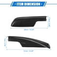 thumbnail image 6 of 4pcs Car Roof Rack Side Rails End Cover Cap Compatible for Toyota Highlander 2001-2007 Black, 6 of 6
