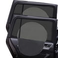 thumbnail image 1 of 2pcs Breathable Mesh Car Front Rear Side Sun Shade Cover Kit for with Zip, 1 of 6