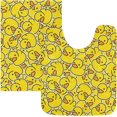 thumbnail image 1 of Rubber Duck Bathroom Rugs Mats Soft Absorbent Bathroom Rug Mat Washable Bath Rugs for Bathroom Non Slip Floor Mats for Home Bath Bathroom Decor, Bathroom Rugs Sets 2 Piece, 1 of 7
