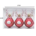 thumbnail image 1 of 3Pcs Christmas Tree Electroplating Painted Candy Lollipop Pendant Kid Gift Xmas Decor, 1 of 9