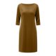 thumbnail image 2 of TaTaai Women's Spring Summer Velvet Dress 3/4 Sleeve Round Neck Solid Color with Pockets Casual Knee Length Soft Stretchy Gift, 2 of 9