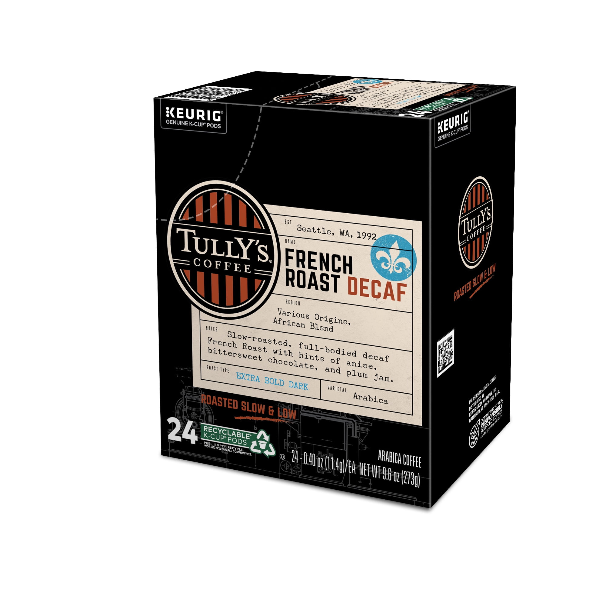 French roast discount decaf k cups