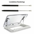 thumbnail image 2 of 2pcs Gas Struts Suit Dometic For Seitz Heki Caravan Hatch Skylight Best Gift, 2 of 4